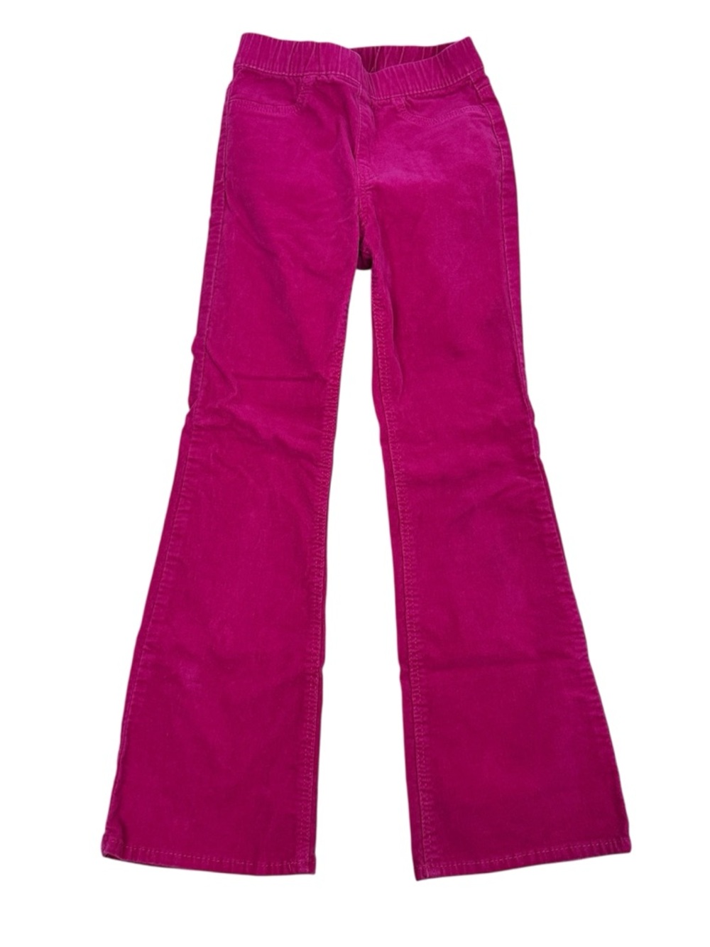 H&M Kids Girls Magenta Pink Corduroy Flare Pants